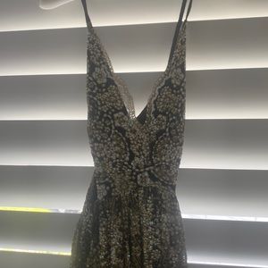 Floor length party gown